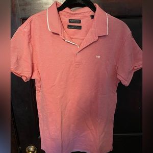 Scott and Soda pink polo